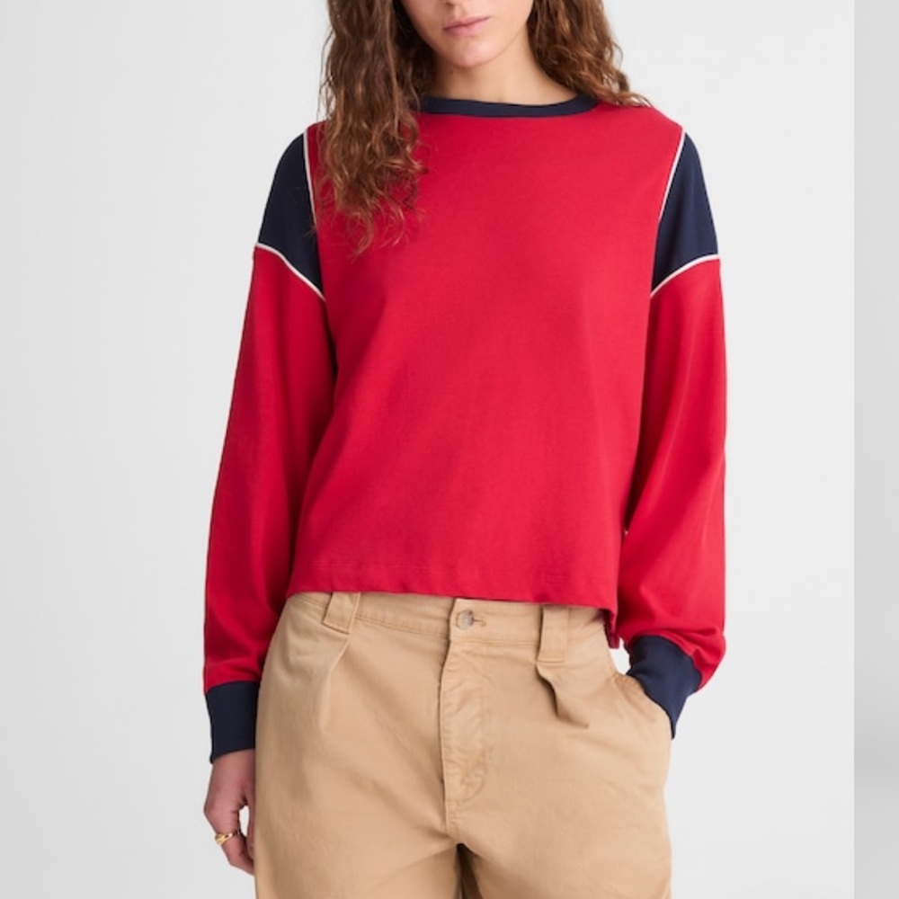 Madewell The Relaxed Crewneck Long Sleeve Tee